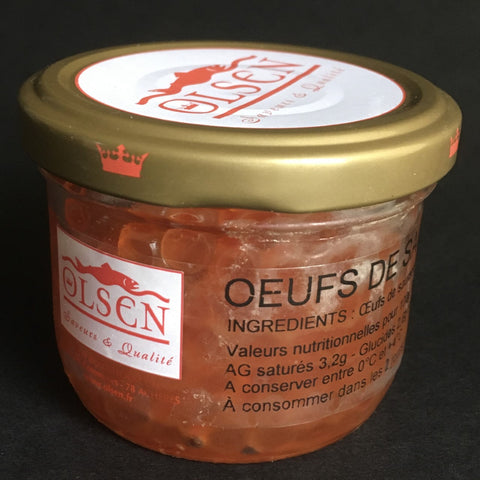 OEUFS DE SAUMON SAUVAGE D'ALASKA