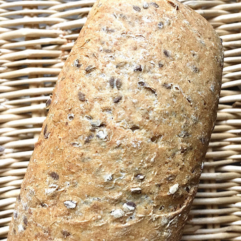 PAIN FRAIS BIO AU LEVAIN, MOULE COMPLET AUX GRAINES DE LIN