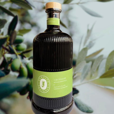 HUILE D'OLIVE VIERGE EXTRA BIO - GROSSANE MONOVARIÉTALE