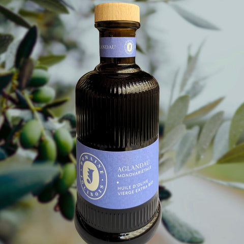 HUILE D'OLIVE VIERGE EXTRA BIO - AGLANDAU MONOVARIÉTALE