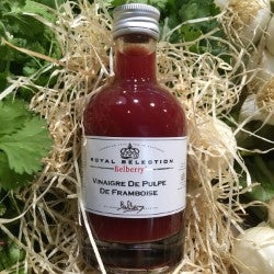 VINAIGRE À LA PULPE DE FRAMBOISE