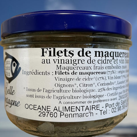 FILETS DE MAQUEREAUX SAUVAGES AU VINAIGRE