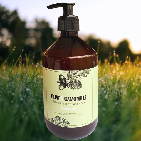 SAVON LIQUIDE OLIVE ET CAMOMILLE