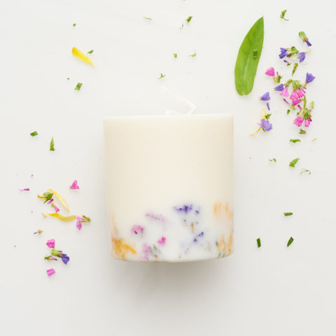 BOUGIE NATURELLE SOJA AUX FLEURS SAUVAGES