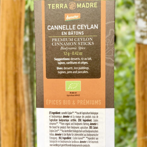 CANNELLE DE CEYLAN BIO BATONS