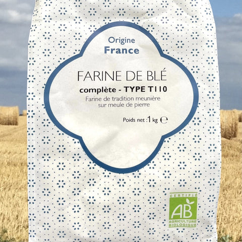Farine de blé bio T110
