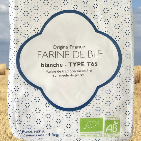 Farine de blé bio T65