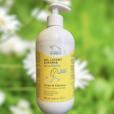 GEL LAVANT SURGRAS BIO CORPS ET CHEVEUX BEBE