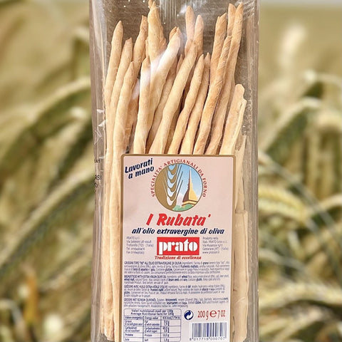 GRESSINS ITALIENS ARTISANAUX FINS RUBATA