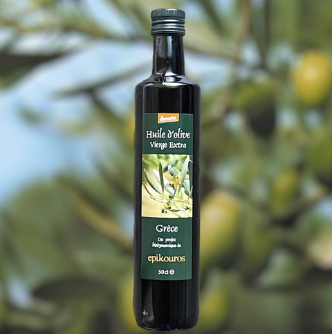 HUILE D'OLIVE BIO DE GRÈCE
