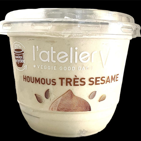 HOUMOUS ARTISANAL BIO DE POIS CHICHES AU SÉSAME