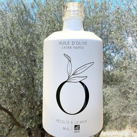 HUILE D'OLIVE EXTRA VIERGE BIO DE CORSE AOP BOUTEILLE 50CL
