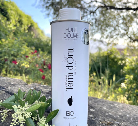 HUILE D'OLIVE EXTRA VIERGE BIO DE CORSE AOP BIDON 75CL