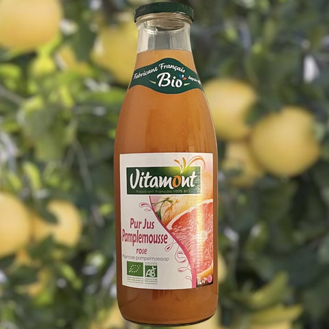 PUR JUS DE PAMPLEMOUSSE BIO ROSE