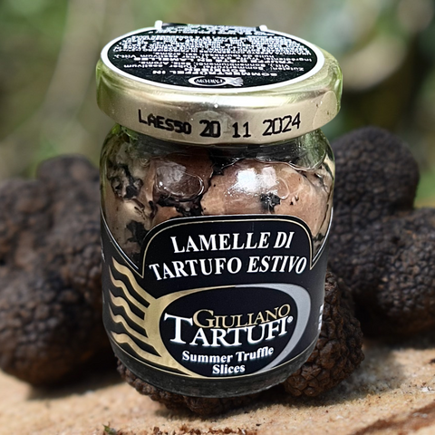 LAMELLES DE TRUFFE NOIRE A L'HUILE D'OLIVE