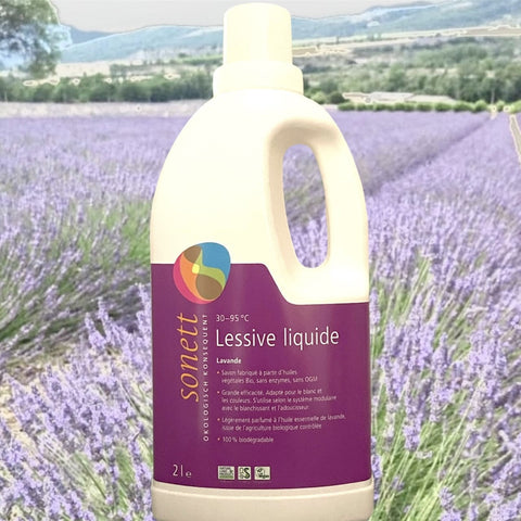 LESSIVE LIQUIDE ÉCOLOGIQUE À LA LAVANDE