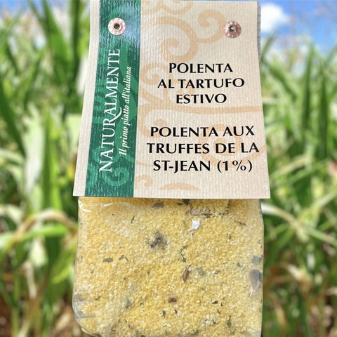 POLENTA ITALIENNE A LA TRUFFE D'ETE