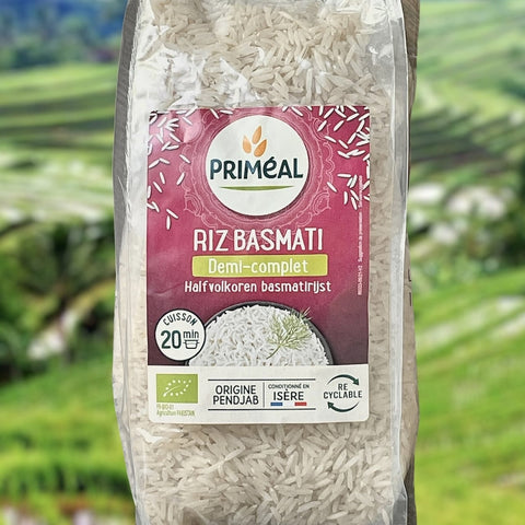 RIZ BASMATI DEMI COMPLET BIO