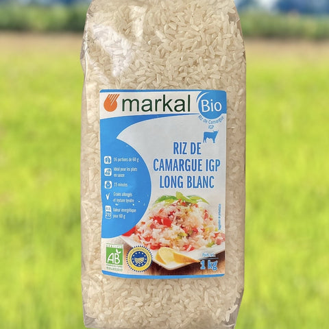 RIZ LONG BLANC BIO DE CAMARGUE