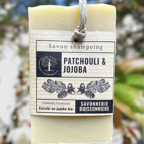 Savon shampooing solide cheveux normaux