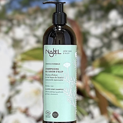 SHAMPOOING LIQUIDE AU SAVON D'ALEP CERTIFIE BIO