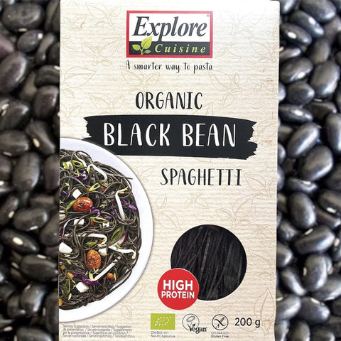 PATES SPAGHETTI DE HARICOTS NOIRS BIO