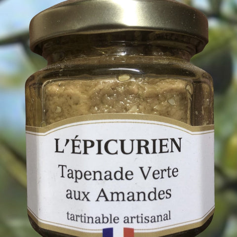 TAPENADE VERTE AUX AMANDES