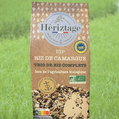 TRIO DE RIZ COMPLETS BIO DE CAMARGUE