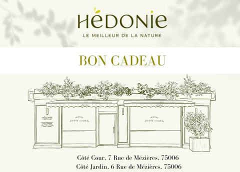 Carte Cadeau Hédonie Paris