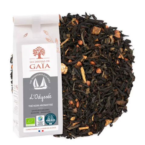 THE NOIR BIO CARAMEL BANANE SARRASIN