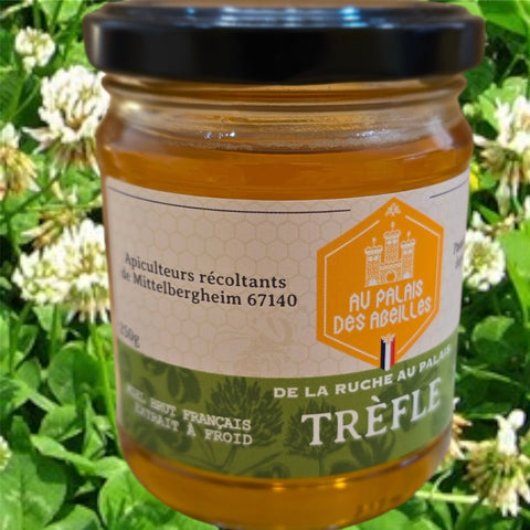 MIEL DE TREFLE D'APICULTEUR ARTISAN RECOLTANT