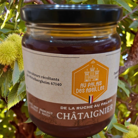 MIEL DE CHATAIGNIER D'APICULTEUR ARTISAN RECOLTANT