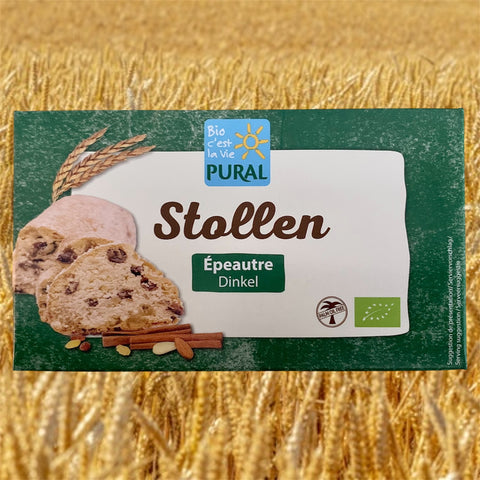 STOLLEN BIO À L'ÉPEAUTRE