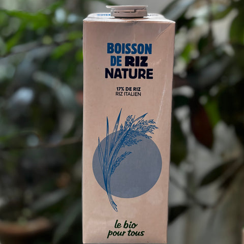 BOISSON VÉGÉTALE BIO DE RIZ NATURE
