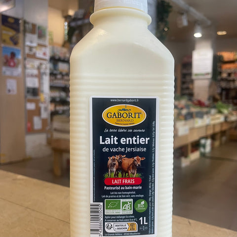 LAIT FRAIS ENTIER BIO
