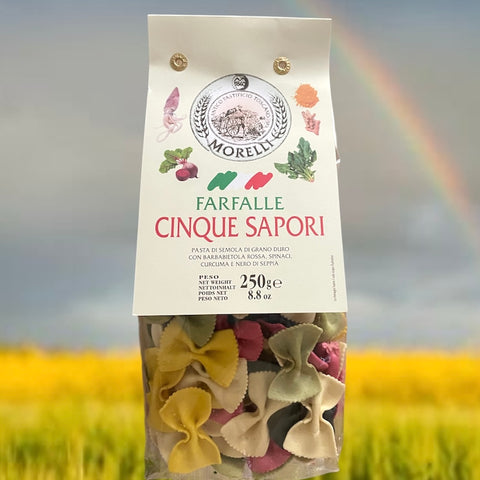 PÂTES FARFALLE CINQ COULEURS